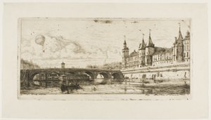 Pont au Change, Párizs alkotó: Charles Meryon