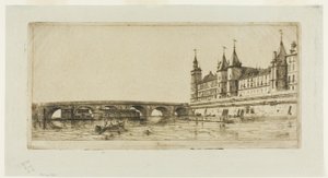 Pont au Change, Párizs alkotó: Charles Meryon