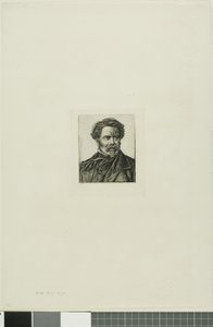 Benjamin Fillon író és történész portréja alkotó: Charles Meryon