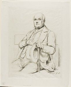 Mese Kázmér portréja alkotó: Charles Meryon