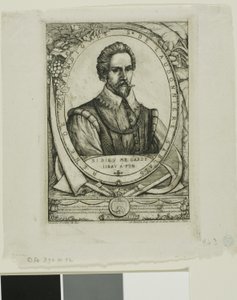 René de Laudonnière Sablais (de Burdigale) portréja alkotó: Charles Meryon