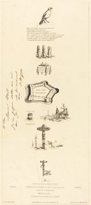 Rebus: "Beranger nem volt igazán erős, mert soha nem volt nála a mezők kulcsa" (Rebus: "Beranger nem volt igazán erős, mert soha nem volt nála a mezők kulcsa") alkotó: Charles Meryon
