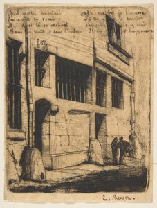 Rue des Mauvais Garçons, Paris alkotó: Charles Meryon