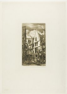 Rue des Toiles, Bourges alkotó: Charles Meryon