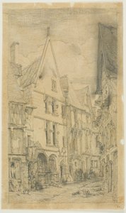 Rue des Toiles, Bourges alkotó: Charles Meryon