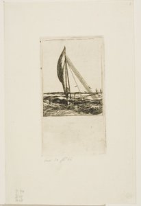 Swift-Sailing Proa, Mulgrave szigetcsoport, Óceánia alkotó: Charles Meryon