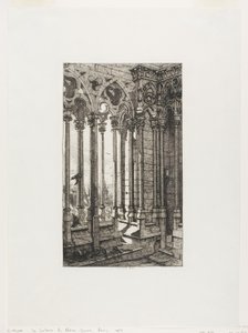 A Notre-Dame Galéria, Párizs alkotó: Charles Meryon