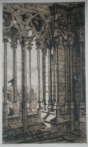 A Notre-Dame Galéria, Párizs alkotó: Charles Meryon