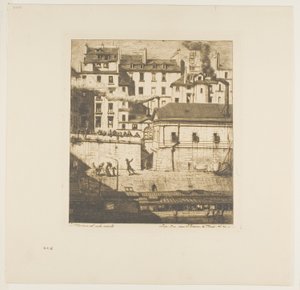 A hullaház, Párizs alkotó: Charles Meryon