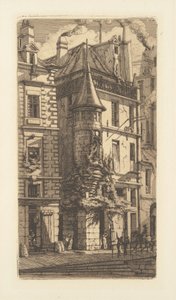 Torony, Rue de la Tixeranderie alkotó: Charles Meryon