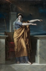 Polyhymnia, Az ékesszólás múzsája; Erato, A lírai költészet múzsája; Apollón, a fény, az ékesszólás, a költészet és a képzőművészet istene az Urániával, a csillagászat múzsájával; Calliope, az epikus költészet múzsája; Clio, a történelem múzsája