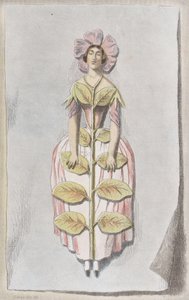 Kiszáradt Periwinkle, Les Fleurs Animées, 1847., 1847.