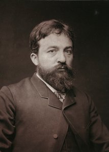 Művészi és életrajzi album, V. évf., Szalon 1885; Pierre Fritel (1853-1942) francia festő, szobrász és metsző portréja