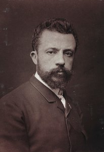 Művészi és életrajzi album, V. évf., Szalon 1885; Évariste Carpentier (1845-1922) belga festő portréja