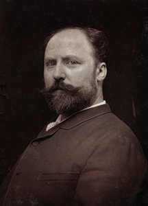 Művészi és életrajzi album, V. évf., Szalon 1885; Paul Louis Narcisse Grolleron (1848-1901) francia festő portréja