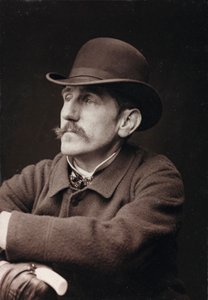 Művészi és életrajzi album, V. évf., Szalon 1885; Georges-Louis Hyon (1855-1901) francia festő portréja
