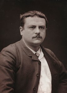 Művészeti és életrajzi album, 6. évf., Szalon 1885; Royer Lionel (1852-1926) francia festő portréja