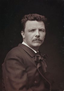 Művészeti és életrajzi album, 6. évf., Szalon 1885; Eugène Carrière (1849-1906) francia festő portréja