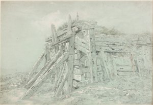 Tanulmány az „Under the Breakwater”-hez (testszín) alkotó: Charles Napier Hemy