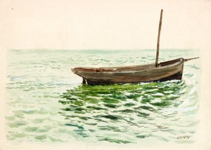Dinghy (testszínű) alkotó: Charles Napier Hemy