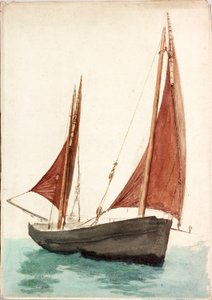 Horgászcsónak (testszín) alkotó: Charles Napier Hemy