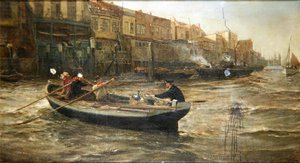 Végre itthon! alkotó: Charles Napier Hemy