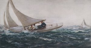 Vitorlázás ingyenes alkotó: Charles Napier Hemy