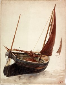 Study of a Boat (testszín) alkotó: Charles Napier Hemy