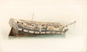 A háború emberének roncsa (testszín) alkotó: Charles Napier Hemy