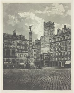 Párizs, Chatelet tér alkotó: Charles Nègre