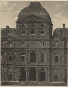 Órapavilon, Louvre, Párizs, Franciaország alkotó: Charles Nègre