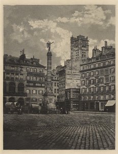 [Place du Châtelet, Párizs] alkotó: Charles Nègre