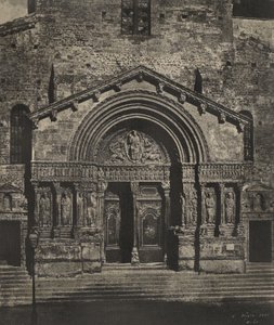 Az arles-i Saint-Trophime kapuzata alkotó: Charles Nègre