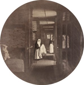 Asile Impérial de Vincennes: a vászonszoba, 1859 (fotó) alkotó: Charles Nègre