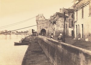 [A gesztenyefák kapuja, Arles] alkotó: Charles Nègre