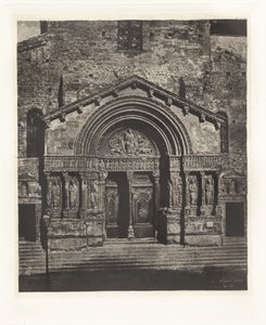 VI. tábla – Az Arles-i Saint-Trophime portál (VI. tábla – Az Arles-i Saint Trophime bejárata)