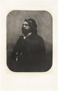 VIII. tábla – Théophile Gautier portréja Nadar után (VIII. tábla – Théophile Gautier portréja, Nadar) alkotó: Charles Nègre, Nadar, André Jammes