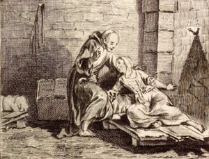Le Diable en enfer alkotó: Charles Nicolas Cochin