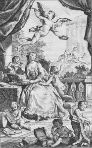 Madame de Pompadour portréja, kb. 1745.