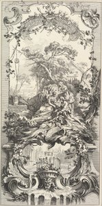 Triomphe de Pomone Pomonai diadal, 18. század.