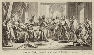 VI. Raymond, Toulouse grófja halála