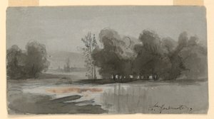Tájkép alkotó: Charles Nicolas Ransonnette