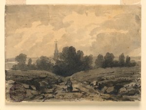 Egy országúton alkotó: Charles Nicolas Ransonnette