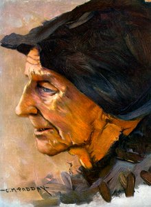 „Study of a Head”, 1906. alkotó: Charles Padday