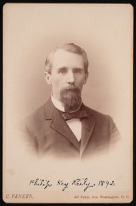 Philip Key Reily portréja 1829-1910, 1892.
