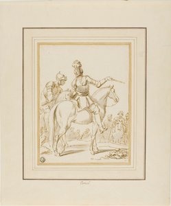 Lovagok lóháton alkotó: Charles Parrocel