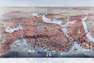 Boston városa, kocsma. 1873 alkotó: Charles Parsons