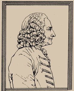 Jean-Philippe Rameau zeneszerző portréja 1683-1764, c. 1800.