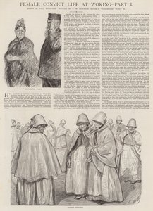 Női elítélt élete Wokingban alkotó: Charles Paul Renouard