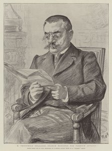 M Theophile Delcasse francia külügyminiszter